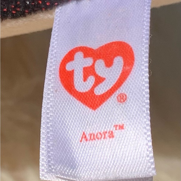 COPY - TY Beanie Boo 9.5” ANORA Purple Glitter Eye - Picture 9 of 15